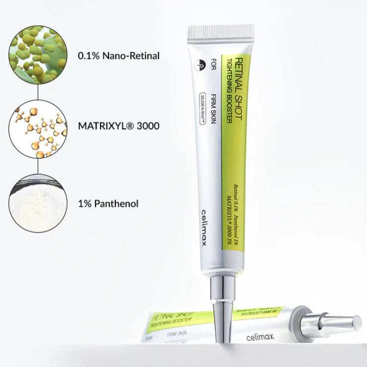 Celimax Vita A Retinal Shot Anti-Aging Serum – 0.1% Retinal & 3% Matrixyl | Wrinkle & Pore Minimizer